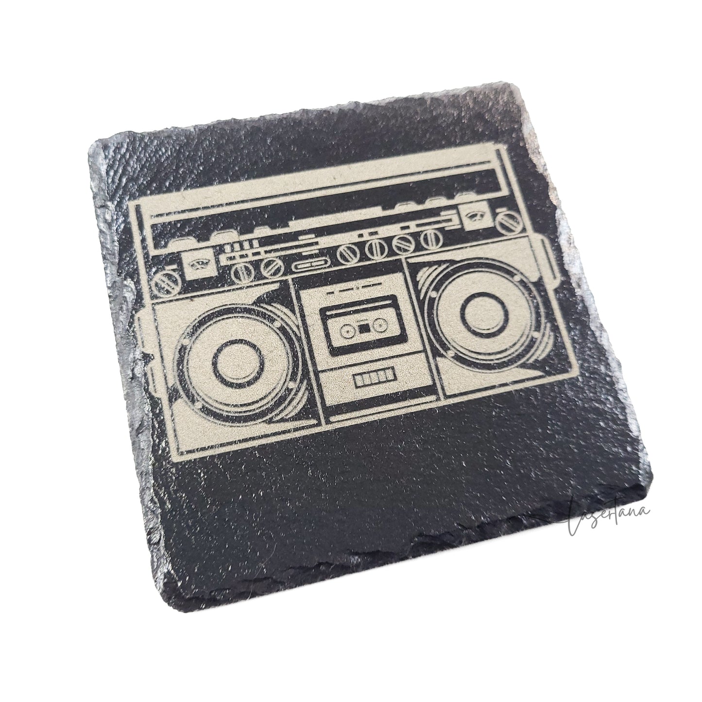 Personalized DJ Theme Coasters (Set of 4) Mix & Match