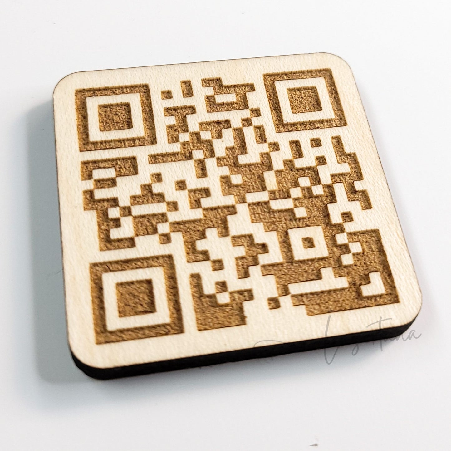 Maplewood QR Code Stickers - 4 Pack