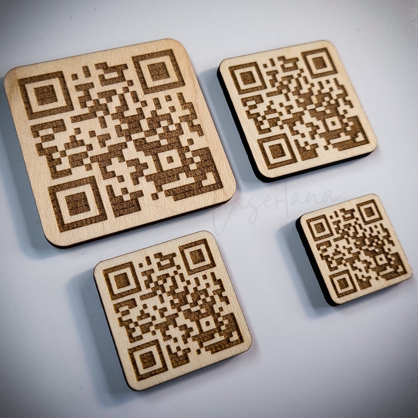 Maplewood QR Code Stickers - 4 Pack