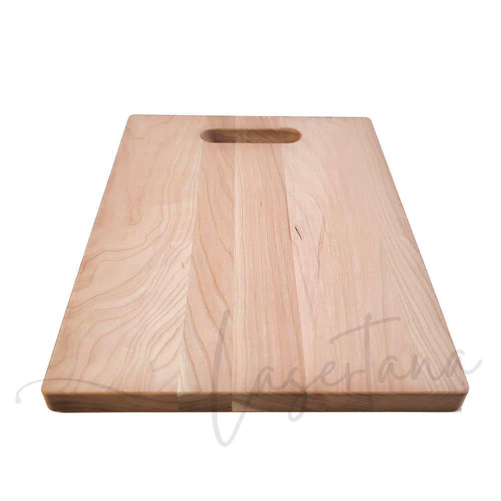 Customized Cutting Board Canadian Walnut Wood w/Handle 9x12x0.75"