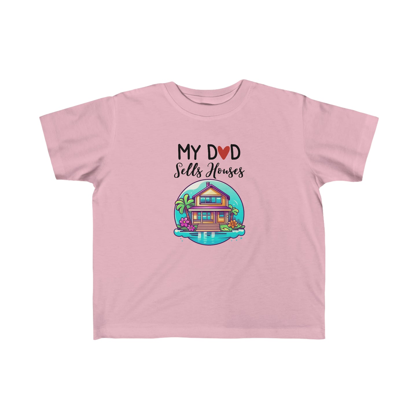 My Dad Sells Houses Toddler Shirt | Realtor Promo Idea | Real Estate Agent Gift