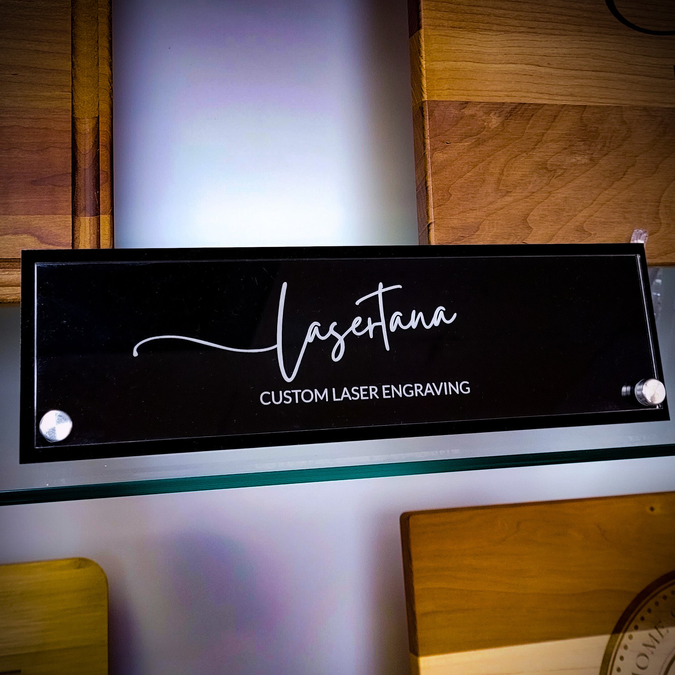 Desk Name Display - MODERNIST – Lasertana
