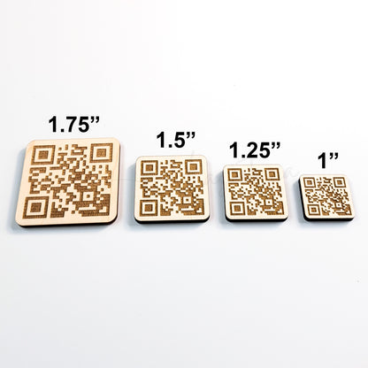 Maplewood QR Code Stickers - 4 Pack